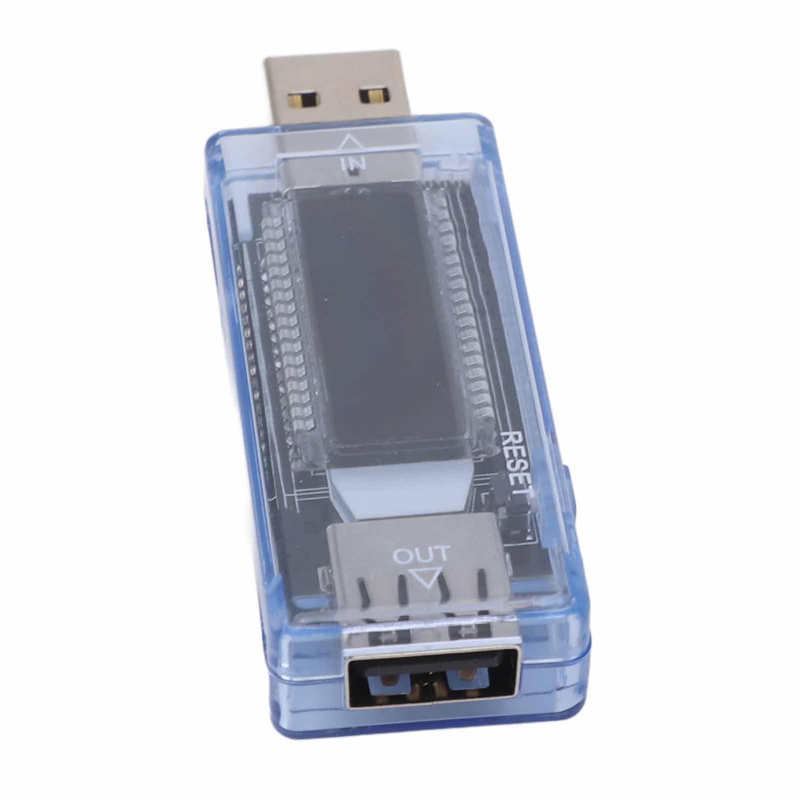 

Багатофункціональний USB-тестер Точність Ємність батареї Вольтметр Амперметр 420В 03A 099999mAh