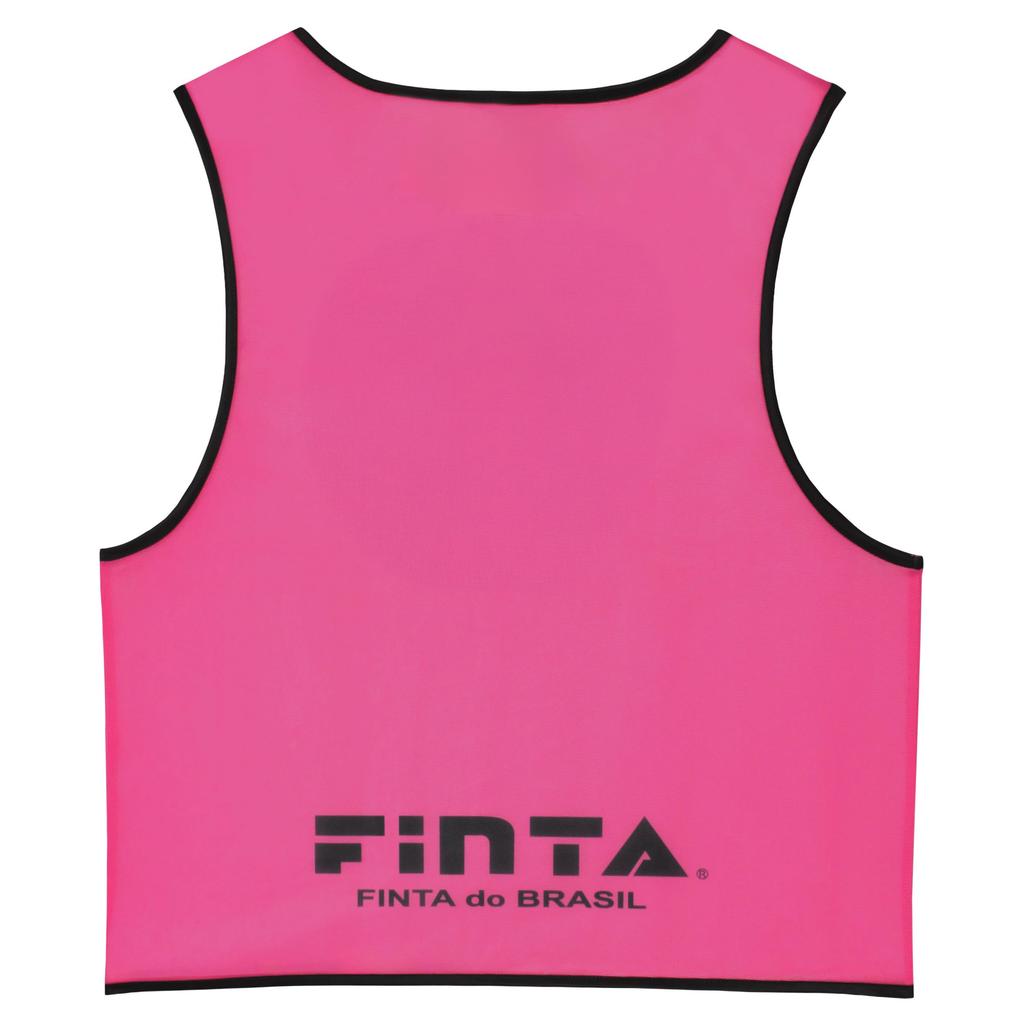 FINTA Soccer/Futsal Bib, One Size Fits All, Adult, Sublimation, No Number, FT3523 (7200) Pink