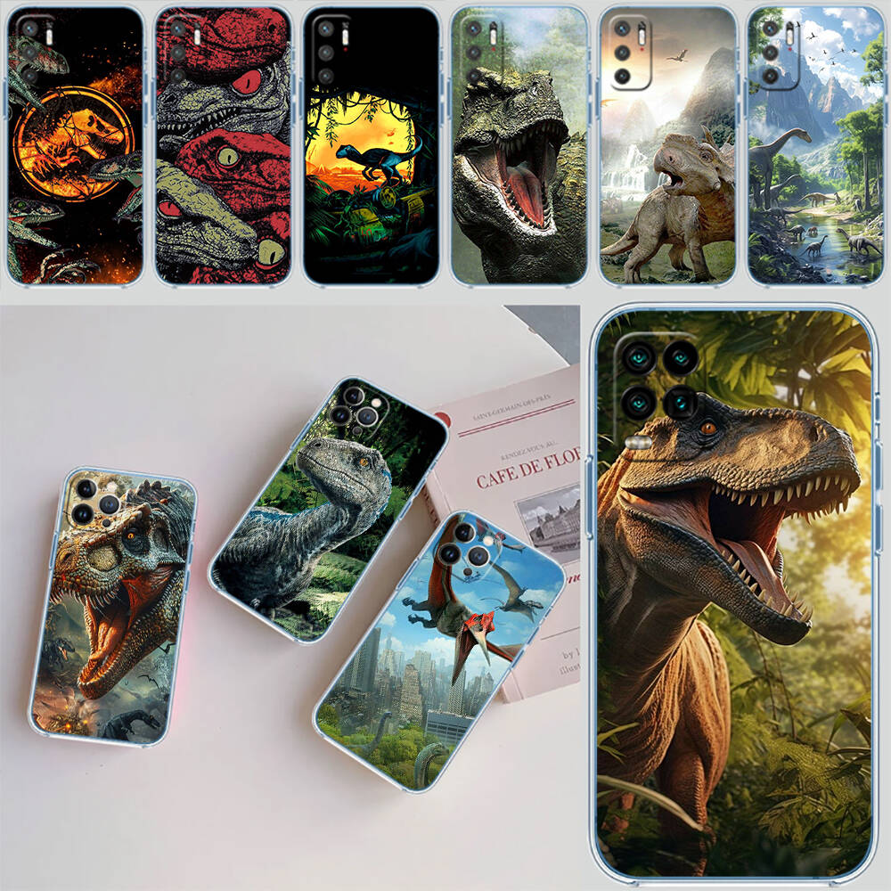 Dinosaur Phone Case for Motorola G14 G15 G24 G30 G31 G32 G34 G41 G42 G51 G52 G50 G60S G60 G62 G72 G71 G73 G84 G85 G200 E32