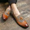 Spring Hot Selling Soft Soled Comfortable Men's Loafers High-end Banquet Dress Shoes Men's Business Casual Shoes Big Size  38-48