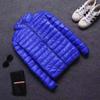 Autumn and Winter Cotton-padded Clothes Men's Light and Fashionable Cotton-padded Clothes Hooded Short Youth Stand-up Collar Cotton-padded Jacket