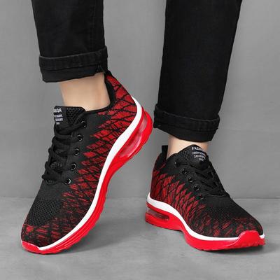 Sportschuhe, Freizeitschuhe, Fly Woven Atmungsaktive Herrenschuhe, Übergröße, Leichte Laufschuhe