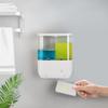 500 ML *2 Dispenser di Sapone Automatico a Sensore a Doppia Testa da Parete ad Alta Capacità Installazione Macchina Lavapiatti Manuale per la Casa