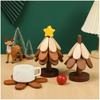 Tree Insulation Mat Solid Wood Dining Table Anti Scalding Mat Pot Mat Festival Gift Creative And Personalized Home Decoration