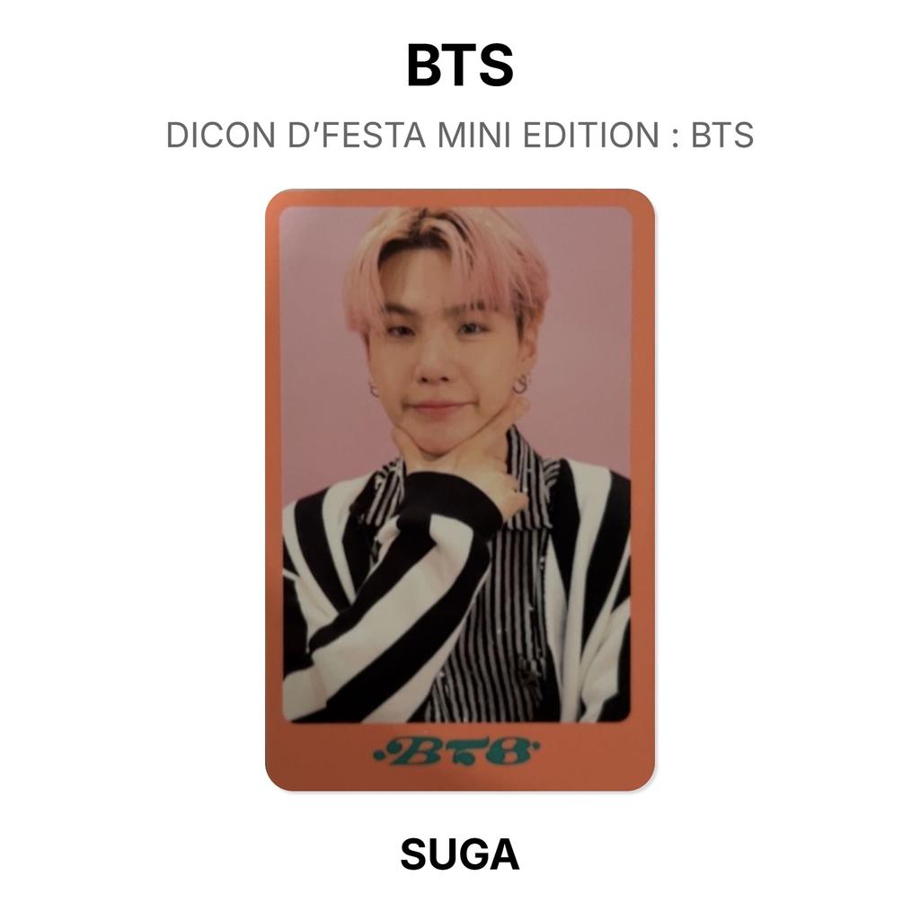 BTS DICON D’FESTA MINI EDITION : BTS Official Photocard