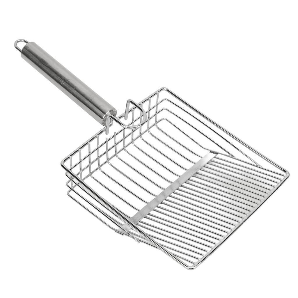 Katzenstreuschaufel Metall Verbreitert Effizient Kätzchenstreu Siebschaufel für Katzentoilette