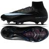 Mercurial Superfly 10 Elite SG Soccer Shoes Black/Ice Blue