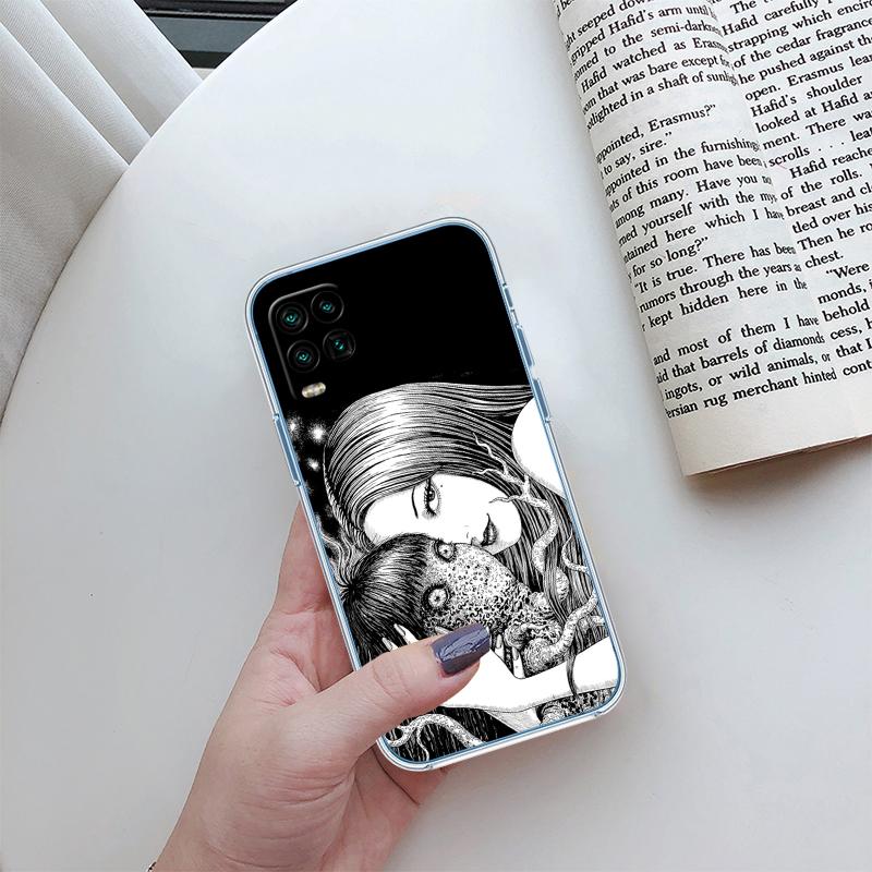 

RP43 Junji Ito Tomie Transparent Phone Case for Motorola Moto Edge 20 30 40 50 S30 Fusion Ultra Pro Neo Lite + G200 G23 Motorola Edge+ (2020)