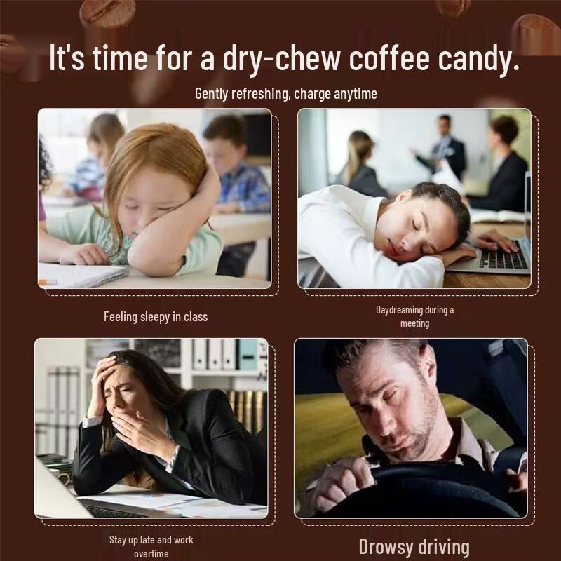Assorted Flavor Instant Coffee Candy