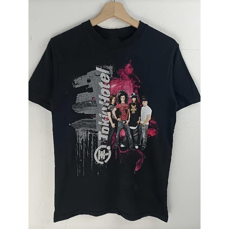 TOKYO HOTEL & Unisex Metalcore T-Shirt - Soft Breathable Cotton Merch Style Tee S-5XL, Casual Round Neck Style Top for Concerts & Casual Attire ED814