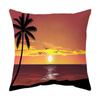 Office Sofa Cushion Summer Vacation Beach Scenery Decoration Cover Luxury Home Decoration Cushion Cover