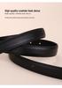2024 Women's High-End Cowhide Pin Buckle Belt for Business and Formal Wear