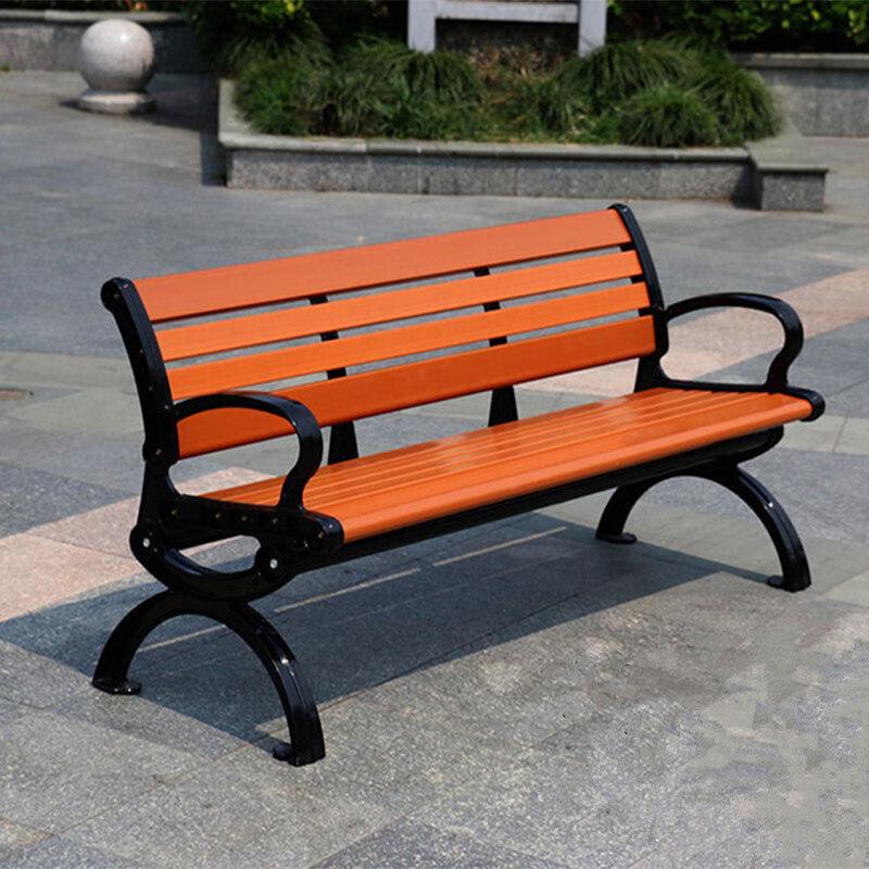 XunJing Solid Wood Outdoor Park Bench