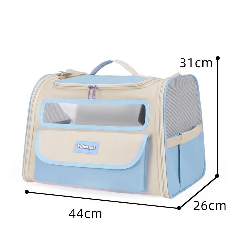 Cat Bag for Outdoor Use Portable Large Capacity Cat Carrying Portable Dog Diagonal Shoulder Bag