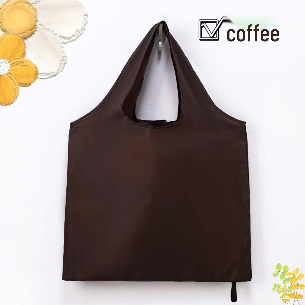 Portable Eco-Friendly Foldable 210T Polyester Grocery Tote Bag