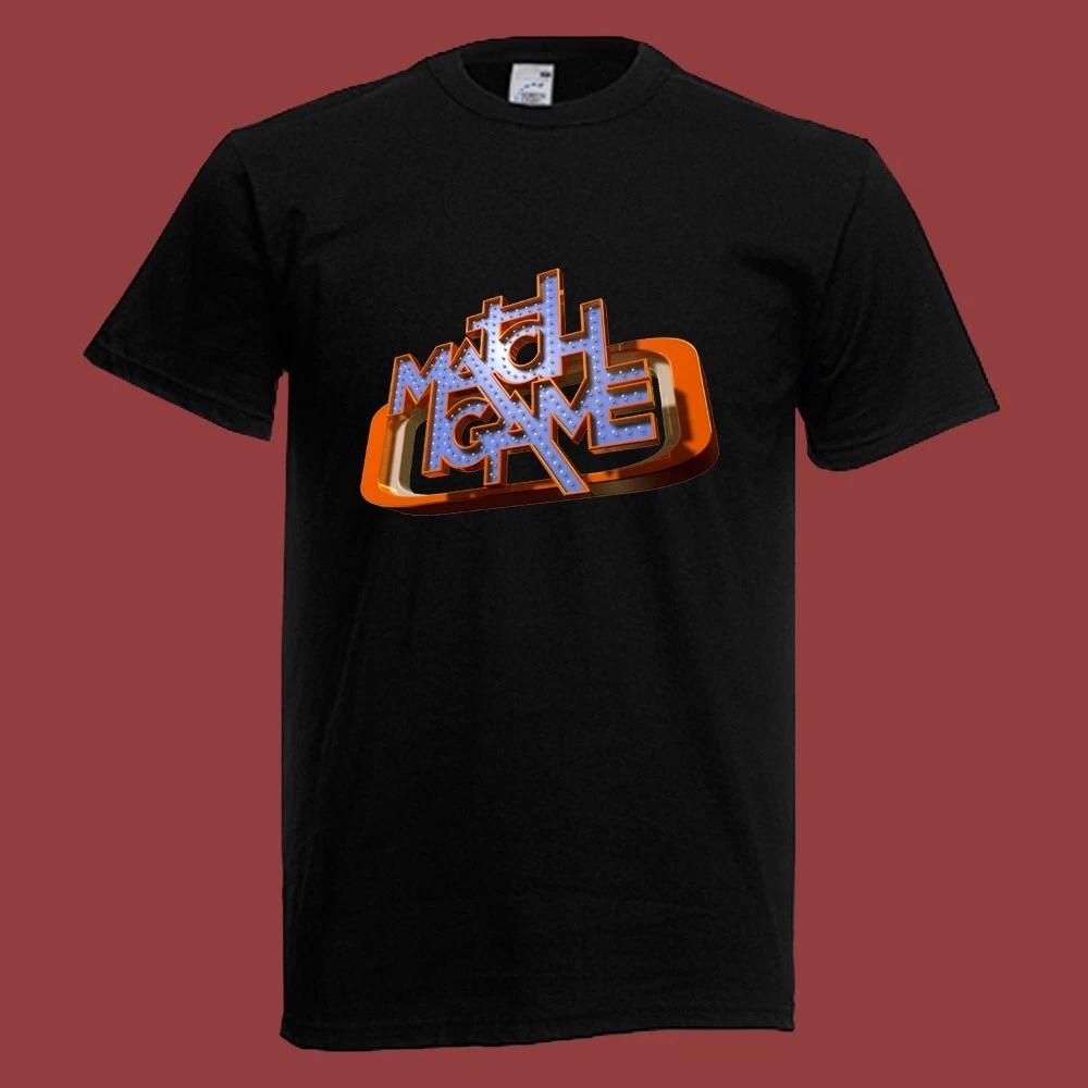 Men s and Women s T-shirts Match Game TV Game Show Men s Black Size S-5XL S
