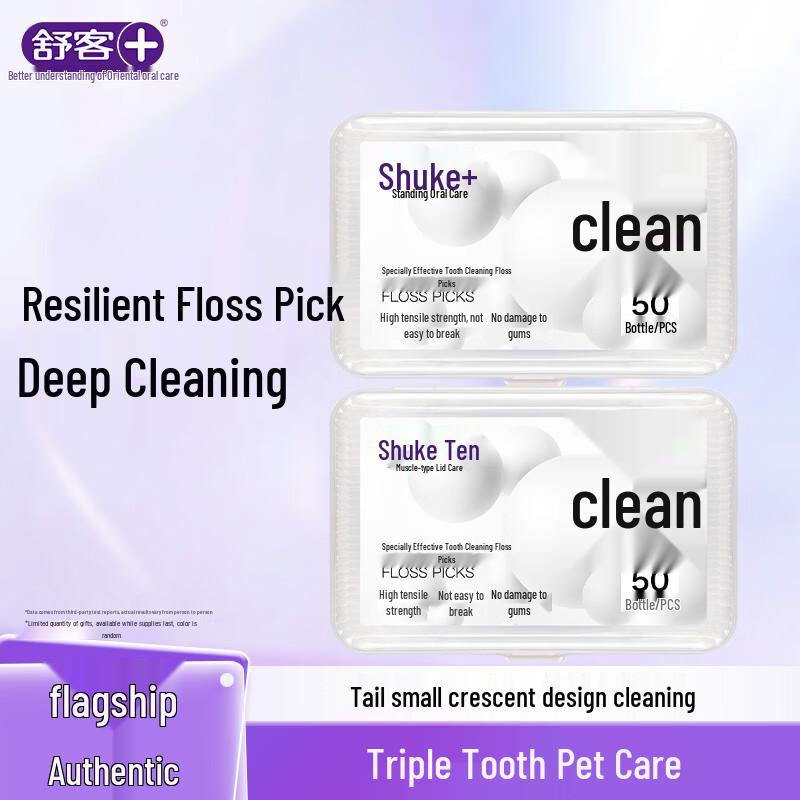 Shuke Gum-Friendly Flat Dental Floss