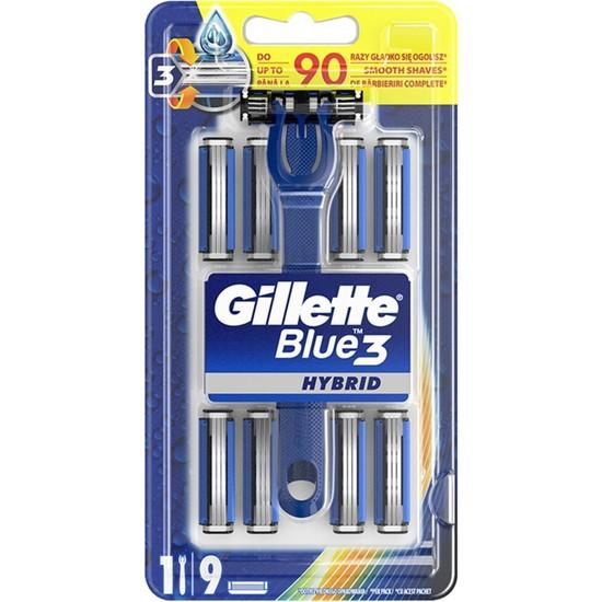 

Гибридная машина Gillette EKS Ticaret Gillette Blue 3 + 9 запасных головок