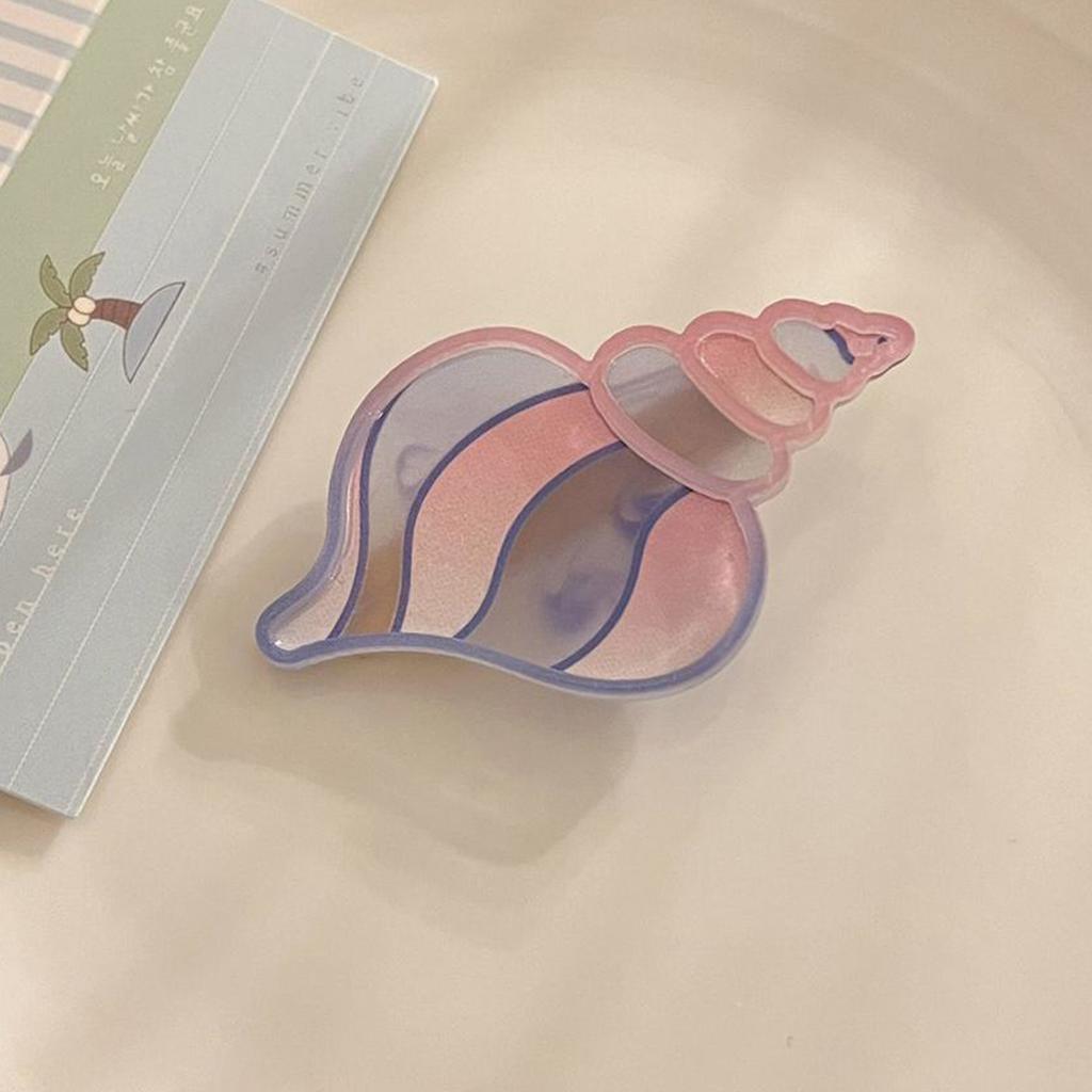 Uroczy Kolorowy Klips do Włosów ze Zwierzętami Moda Ryba Muszla Delfin Grzywka Klips Boczny Perła Małe Wsuwki do Włosów Kreskówkowe Spinki Codzienne Nakrycie Głowy