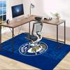 1 Stück Fußballteam-Design Teppich - Rutschfest, Weich & Gemütlich Fußmatte für Wohnzimmer, Schlafzimmer, Büro - Dekoteppich für Innen/Außen