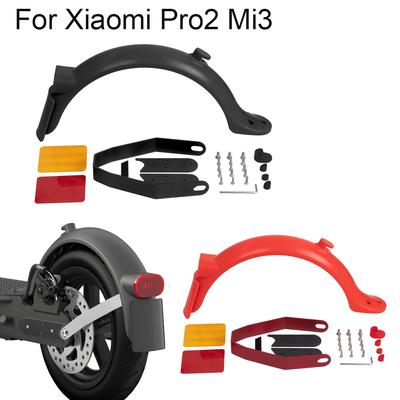 Blatník zadního kola pro elektrickou koloběžku Xiaomi 1S/PRO 2 Mi3 Zadní blatník poznávací značka křídla 8,5/10 palcové podpůrné díly blatníku