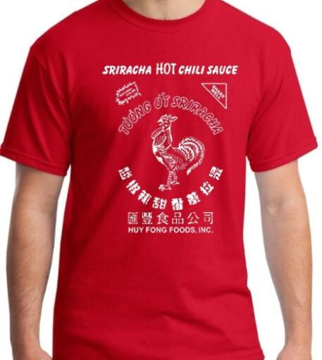 

Sriracha Hot Chili Sauce T Shirt Thailand Vietnam Pepper Sambal Mae Ploy GT239 4XL
