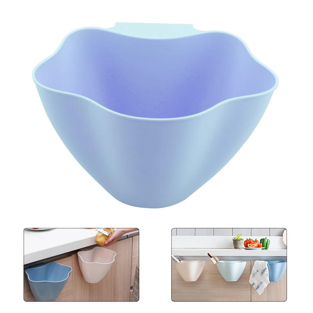 Kitchen Cabinet Door Hanging Trash Garbage Bin Can Rubbish Container TOP Kitchen Tool Garbage Bag Wall-Mounted Trash Can
