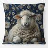 Animals On Vintage Sofa Cushion Cover Parrot Cockatoos  Pig Goose Chicken Dog Painting Art Print Pillow Case