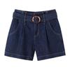 Navigare Women's A-Line Cotton Denim Shorts