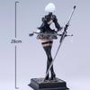 Nier Anime Yorha No.2 Type Sword Model Collection Ornament Gift 2B B Figure 9s Action Holding Pose Statue Articulated Poseable Detailed Movable Scale