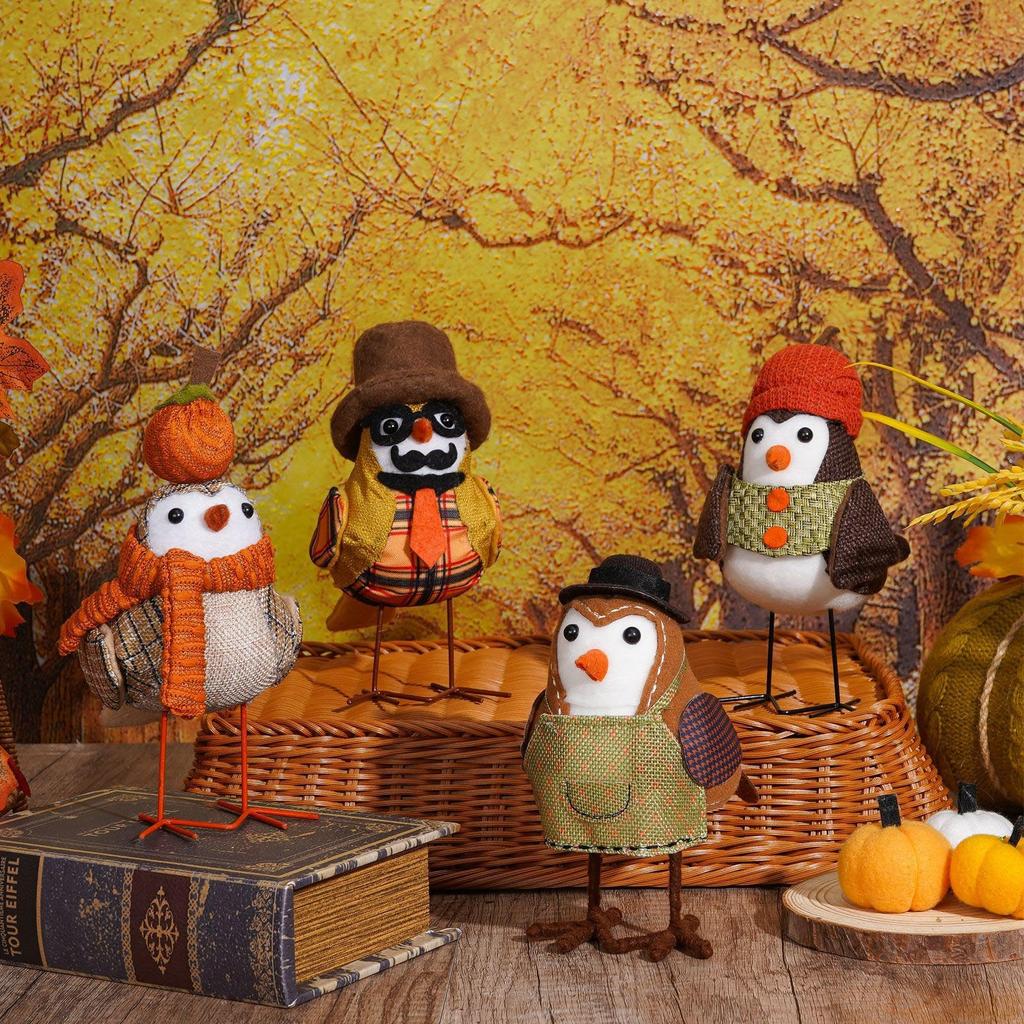 Thanksgiving Bird Plush Toy, Thanksgiving Bird Plush Doll - Thanksgiving Bird Plush For A Cuddly Experience, Thanksgiving Bird Shaped Dolls