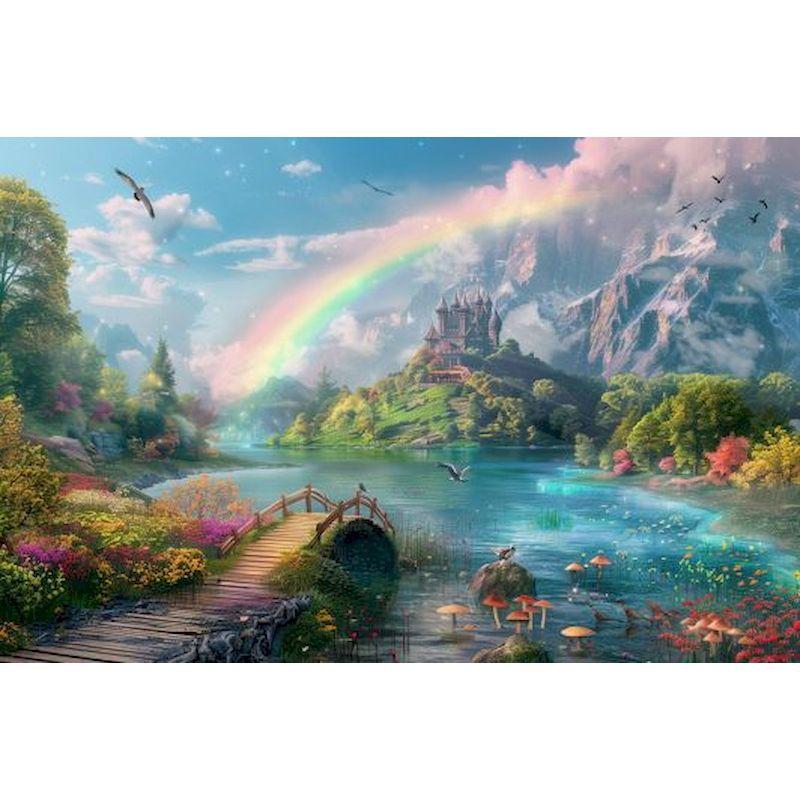 CHENISTORY Diamond Painting Landscape Kit Full Embroidery Cross Stitch Wall Decorative Rhinestone Pictures Hobby For Home