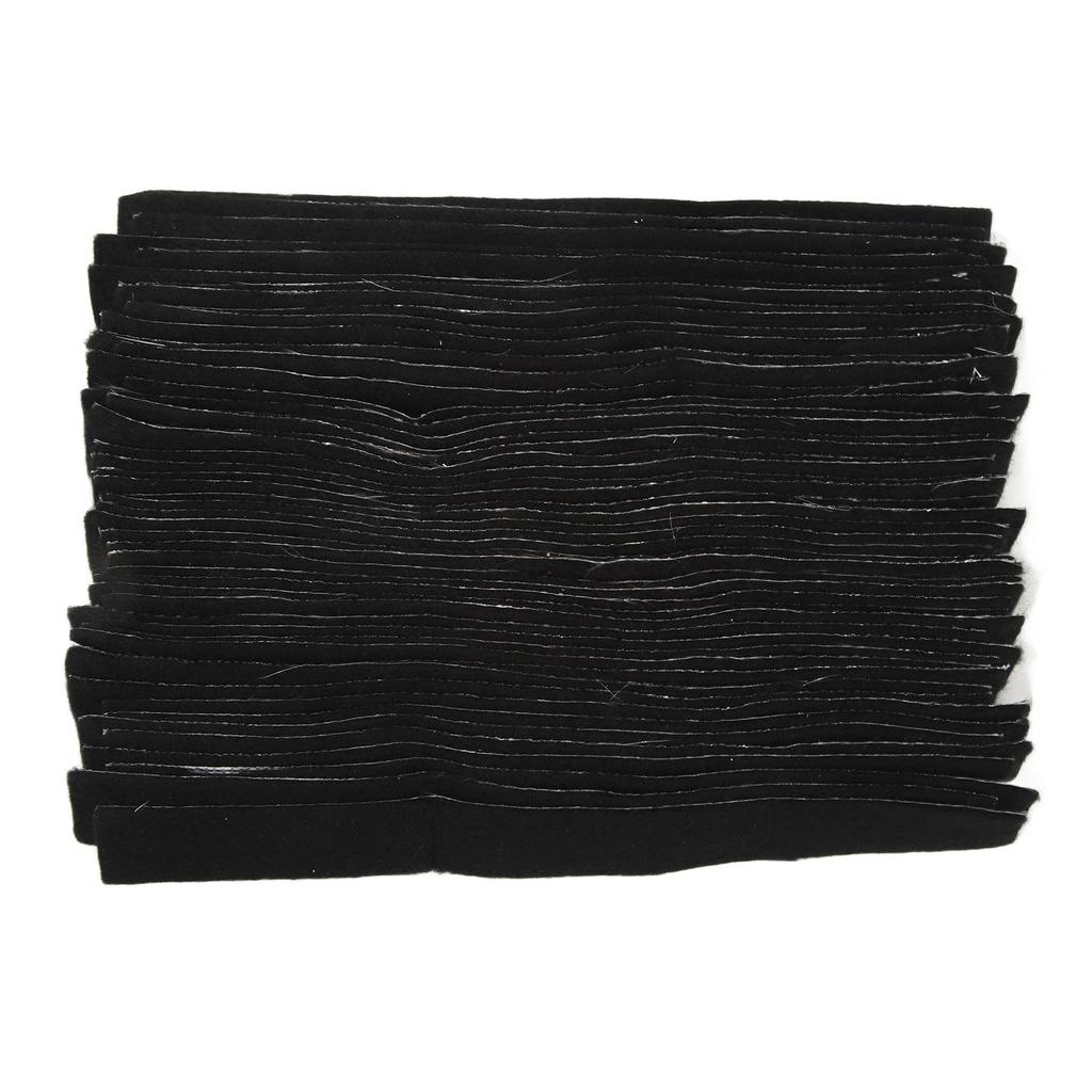 50pcs Incense Burner Ash Catcher Pads Long Strips Heat Insulating Cotton Fireproof Incense Burner Pads