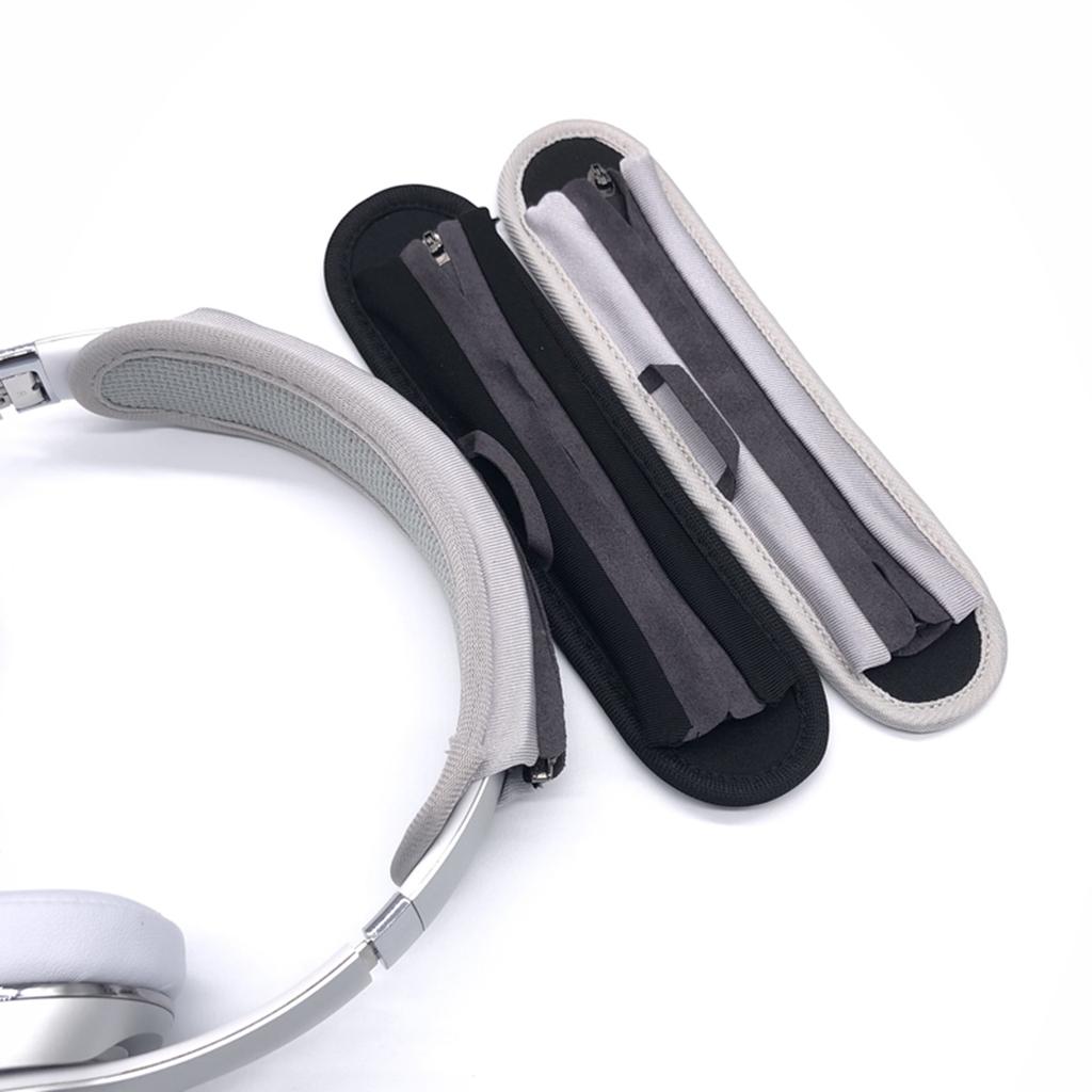 Headband Cover for QC35 QC45 Edifier Free Pro W820NB W860NB PRO Headset Headphone Headband Full Closure Zipper Cushion