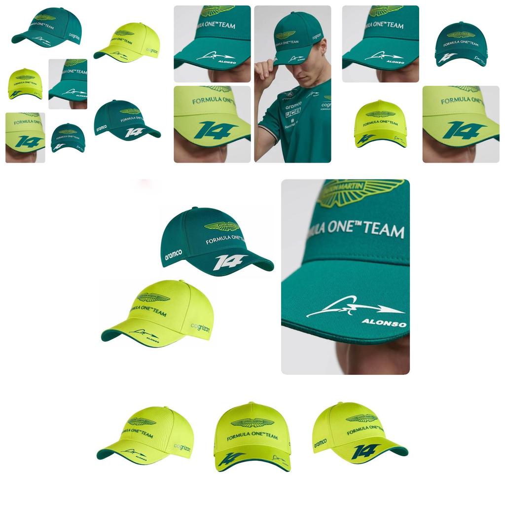Aston Martin Racing Team Alonso 2023 Baseball Cap Stylish And Comfortable, Perfect For Spring And Autumn