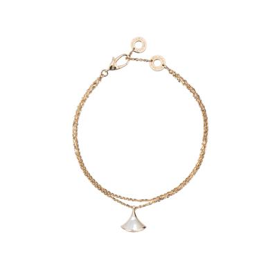 Bvlgari Divas Dream Serie Perlmutt Fächerförmiges Armband Damenarmband Roségold BR857196