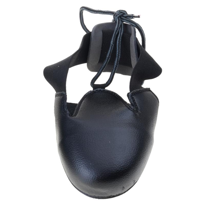 1 Pair Safety Shoe Covers Steel Toe Caps Protective Footwear Attachments Unisex Leather Overshoes for Factory Visitors