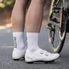 Wildto Cycling Shoes, Binding Shoes, Road Bike, Bicycle (White, Size 44)