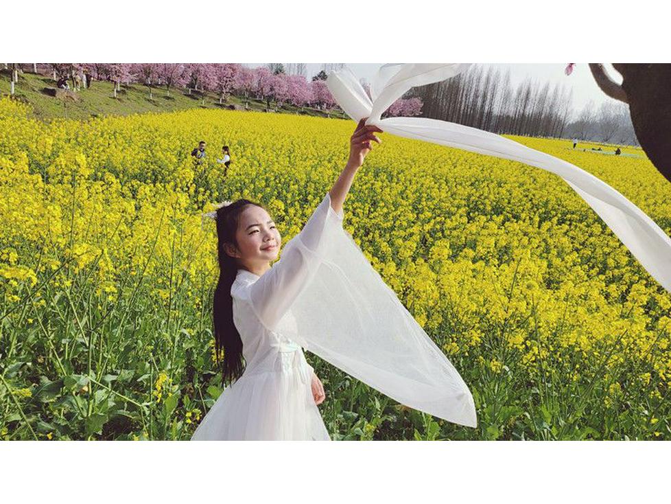 White Hanfu for Girls: Summer Children's Ancient Costume - Spring/Autumn Improved Ruqun Style 2026