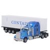 Container Truck Toy Model Pull Back Exquisite Vivid Alloy Toy Truck for Kids Home Outdoor