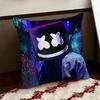 DJ MMarshmello Cushion Cover Reversible Soft Durable Pillow Cover Home  Car MultiScene Use for Daily Comfort