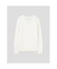 8SECONDS V-Neck Long-Sleeve Pullover Ivory