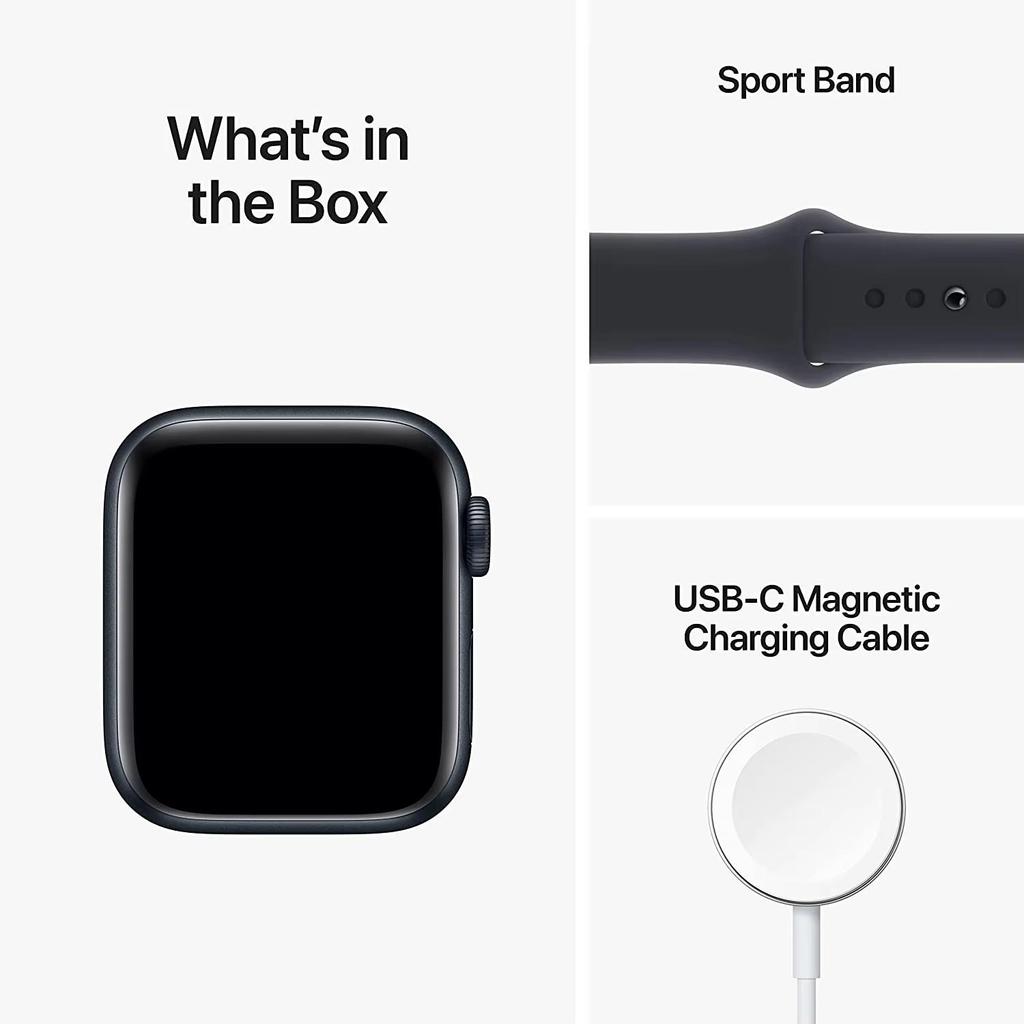 Apple Watch SE reconditionnée(2e génération) Boîtier en Aluminium 40mm / 44mm avec Bracelet Sport Montre Connectée iOS