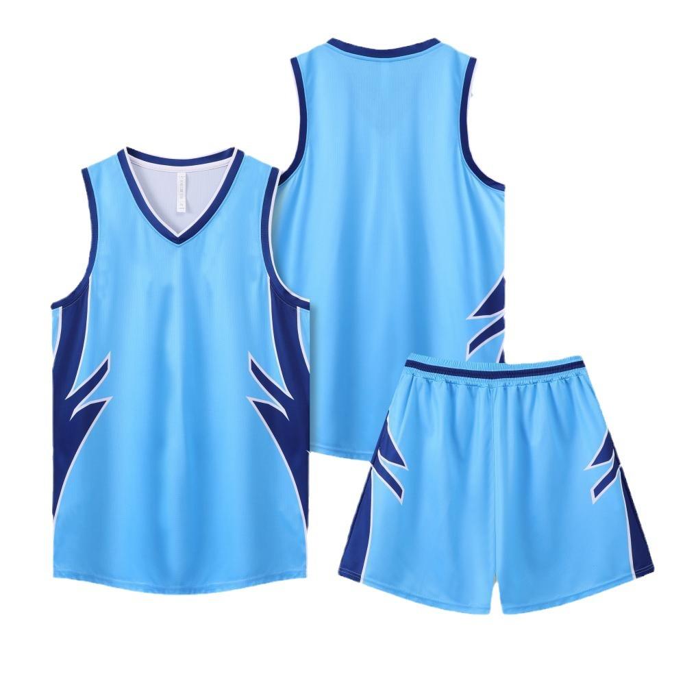 New Basketball Jersey Set, Male and Female College Students Training and Competition, Sports Jersey, Children's Jersey Vest Printing Wholesale