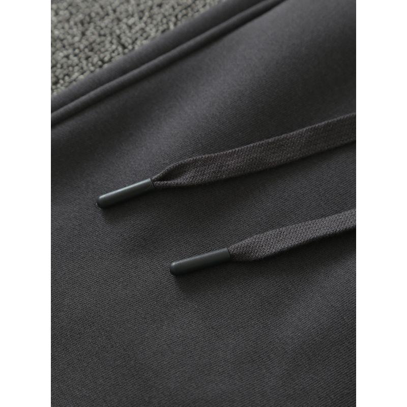 Iron Gray Winter Casual Women's Thickened Ankle-Tied Sweatpants