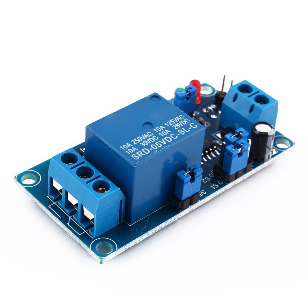DC 5V Relay Module Adjustable Delay Large Current Load Cycle Trigger Timer Adjustable Delay Timer Automation Systems