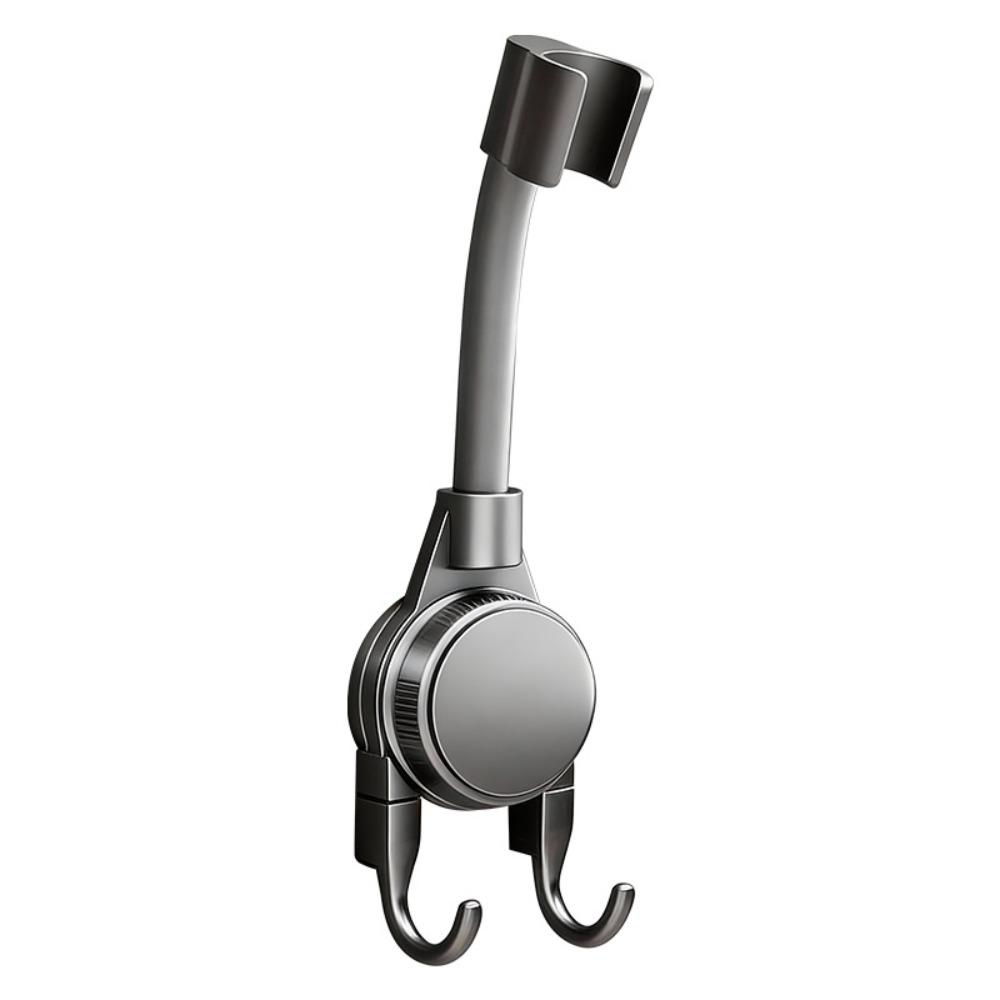 

Adjustable Bracket Strong Suction Cup Shower Head Holder Wall Mount Shower Holder with Hook Waterproof Bathroom Accessories 1PC