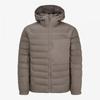 Men S Down Hoodie Bolt rdS Dark Beige