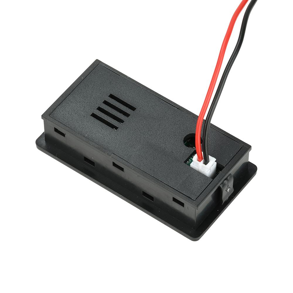 DC 8-100V Batterie Spannungsmonitor Messgerät mit Alarm Lithium-Ionen Kapazitätsanzeige LCD-Display für Blei-Säure Ternäre Eisenbatterie