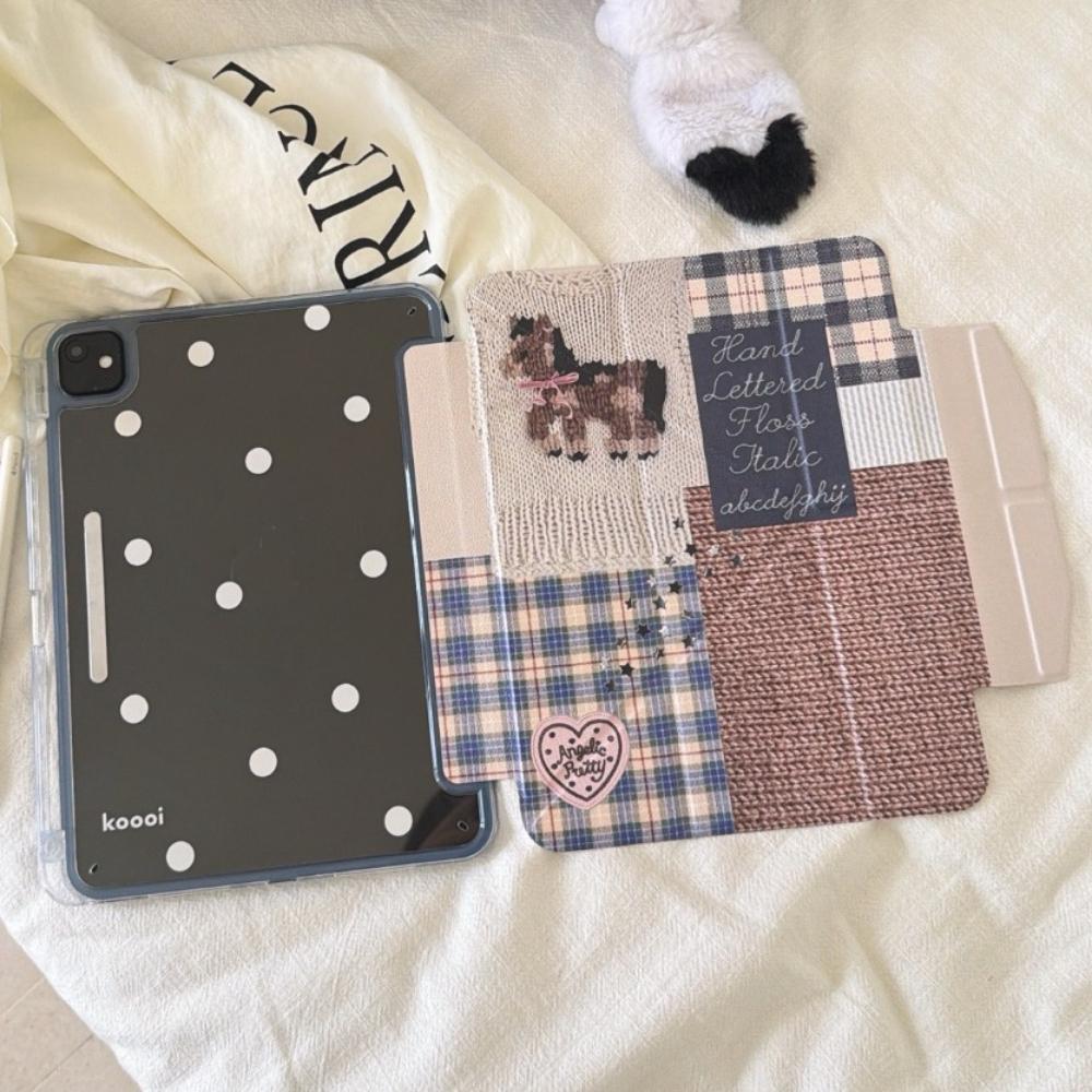 For iPad Case A16 11th 2025 9th 8th 7th Generation Pro 11 13 2024 12.9 Cover Pencil Holder Funda iPad Air 5 4 13 11 Inch Mini 6